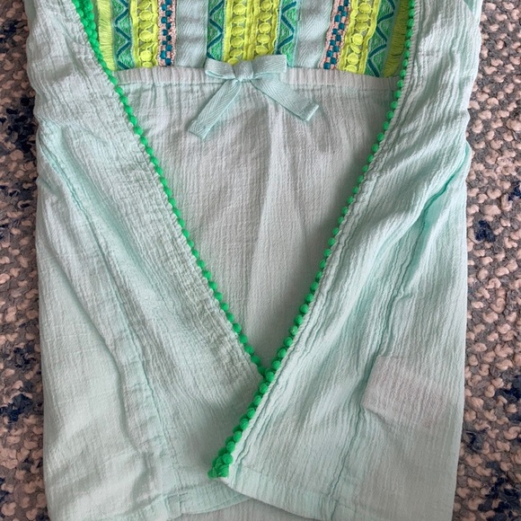 🌊Cat & Jack Pom Pom Toddler Swim Cover-Up EUC🌊 - Picture 3 of 7